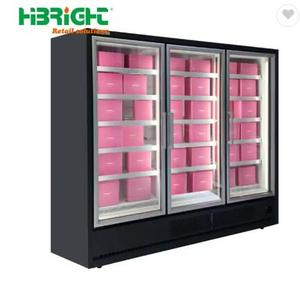 Congelador Vertical Comercial de Acero Inoxidable de Alta Luminosidad y Bajo Costo con Puerta de Vidrio, Capacidad Personalizable, Temperatura de -18 - Product Image 3
