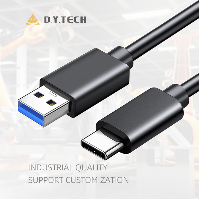 USB3.0 Type-C to Type-C Cable 5Gbps 3A Fast Charging Nylon Braid Shielded USB Cable for Mobile Phone TV Video