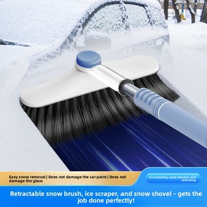 Pelle à neige télescopique multifonctionnelle pour voiture, <span class=keywords><strong>grattoir</strong></span> à glace pour voiture, <span class=keywords><strong>grattoir</strong></span> à neige pour <span class=keywords><strong>pare</strong></span>-<span class=keywords><strong>brise</strong></span> d'hiver, <span class=keywords><strong>grattoir</strong></span> à glace et pelle à neige - Product Image 3