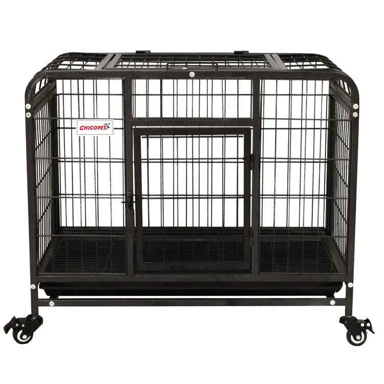 Großhandel billig Haustier Hunde träger Schwere schwere Zwinger Zwinger Outdoor bequeme Hunde träger Box Pet Cage