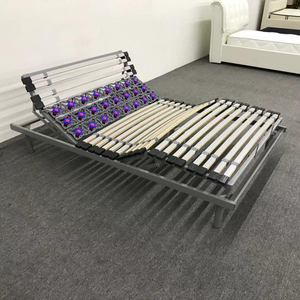 Base per <span class=keywords><strong>letto</strong></span> <span class=keywords><strong>a</strong></span> piattaforma elettrica regolabile intelligente struttura in lamiera di plastica <span class=keywords><strong>a</strong></span> <span class=keywords><strong>doghe</strong></span> in metallo super king size - Product Image 2