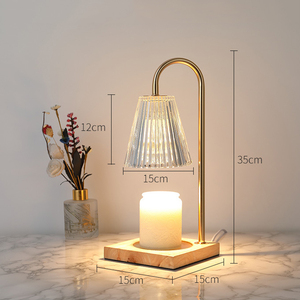 Aromatherapy Bedside LED Lamps Smokeless Lamps LED <strong>Table</strong> <strong>Light</strong> Fragrance Timed Dimming Candle Warmer <strong>Light</strong> Wax Melting Feature - Product Image 5