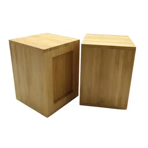Su misura di bambù tovagliolo dispenser scatola di legno del tessuto per la promozione ristorante napkin holder
