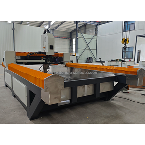 Máquina CNC de grabado de mármol de un solo cabezal 1325 con motor de 5.5KW y husillo de alta velocidad refrigerado por agua para funerales - Product Image 3