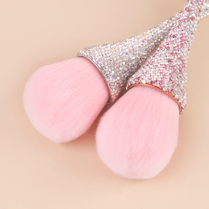 Sang Trọng Của Phụ Nữ Có Độ Bóng Cao Móng Tay Bàn Chải Thiết Lập Pointwise Blush Bàn Chải Nhỏ Eo Lót Kim Cương-nạm Trang Điểm Bàn Chải Cho Móng Tay Sử Dụng - Product Image 3