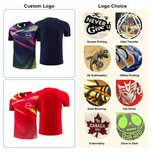Camisetas de Running para Maratón al por Mayor, Camisetas Publicitarias con Impresión 3D, Camisetas de Poliéster con Logotipo Personalizado, Camisetas Blancas para Sublimación - Product Image 2