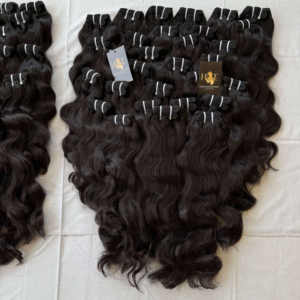 มัดผมชาวแคมโบเดียนที่ยังไม่ได้แปรรูปผมชาวอินเดียมัดผมมนุษย์ - Product Image 2