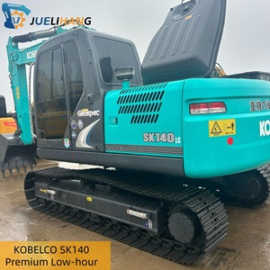 Excavadora de cadenas Kobelco SK140 usada y confiable a un precio competitivo de fábrica, ideal para construcción. - Product Image 1