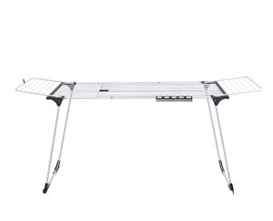 Gullwing Foldable Cloth Stand Large Capacity Laundry <strong>Dryer</strong> Stand Rustproof Metal Folding Clothes Airer CE Certified - Product Image 2
