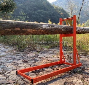 Bancs de travail pour le travail du bois, style en V, cantilever, <span class=keywords><strong>support</strong></span> de scie à bois, <span class=keywords><strong>support</strong></span> de scie à chaîne avec pince réglable en hauteur, bouton de verrouillage - Product Image 6
