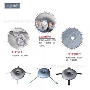 Water Bag 45Cm Outdoor Activity Commercial Use Flagpole Base Reinforced Water Filled Counterweight - Product Image 2