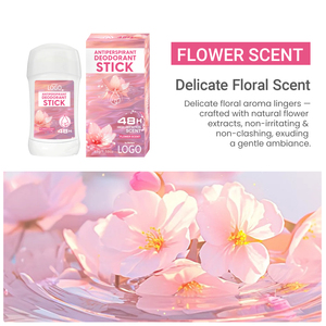 Déodorant en stick 45g, parfum floral, désodorisant, contrôle <span class=keywords><strong>de</strong></span> la transpiration, <span class=keywords><strong>l</strong></span>éger, non gras, absorption rapide, protection longue durée - Product Image 5