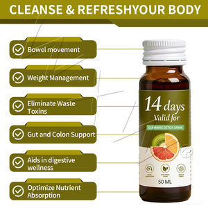 Boisson minceur liquide orale 14 jours, brûleur de <span class=keywords><strong>graisse</strong></span> naturel, stimulant du métabolisme, contrôle de l'appétit, perte de poids - Product Image 5