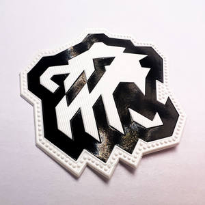 Marca de voltaje de TPU personalizada 3D estereoscópico de alta frecuencia planchado de giro gruesa placa reflectante Marca Registrada cóncava y convexa Tpu - Product Image 5