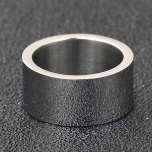 Anillo de Resina Epoxi Arcoíris de Acero Inoxidable de 10 mm de Ancho, Joyería de Moda Unisex, Regalo - Product Image 3