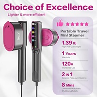Générateur de vapeur portable électrique à double tension, défroisseur vapeur en céramique, design rotatif, pour usage domestique et hôtelier