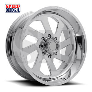 Vente Flash : Jantes de camion forgées robustes avec enjoliveurs personnalisés entièrement polis pour F150 26x12J 26x14J 6×139.7, jantes tout-terrain de rechange - Product Image 1