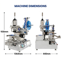 Machine d'étiquetage semi-automatique avant et arrière pour canettes et bouteilles avec démarreur automatique de matériaux – Vente directe usine