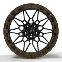 Jantes en alliage forgé OEM pour course de dragster 5x120/5x112 Beadlock, finition noire pour BMW M2 M3 M4 M5 M340i 340i