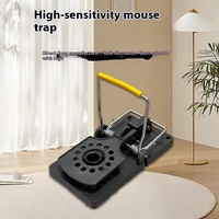 Pièges à souris intelligents réutilisables et écologiques en plastique, attrape-rongeurs à ressort avec appât pour le contrôle des rongeurs et des souris en automne