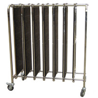 Chariot de rangement pour circuits imprimés ESD en acier inoxydable, réglable et personnalisé