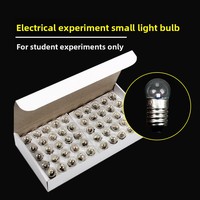 Expérience sur les petites ampoules et les petites lampes - pour les élèves du primaire en 4e année, laboratoire de physique du collège