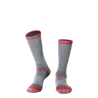 Chaussettes de sport pour hommes de haute qualité, respirantes, anti-humidité, antibactériennes, en laine mérinos, personnalisées