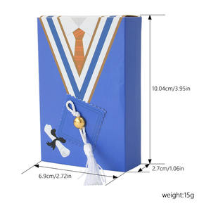 Vente en gros bac chapeau bonbons médecin robe boîte à tiroir graduation bonbons boîte-<span class=keywords><strong>cadeau</strong></span> - Product Image 3