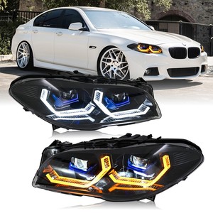 Faro Delantero Directo de Fábrica para BMW Serie 5 2011-2013 F10 F18 Halógeno y Xenón con AFS 2014-2017 Xenón Faros Izquierdo y Derecho - Product Image 1