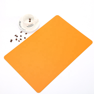 Napperon <span class=keywords><strong>de</strong></span> salle à manger <span class=keywords><strong>de</strong></span> luxe double face en cuir pour restaurant d'hôtel - Product Image 6