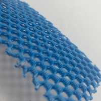 Tissu en maille d'air 3D en polyester dur avec des trous de 4 mm pour les produits de camping
