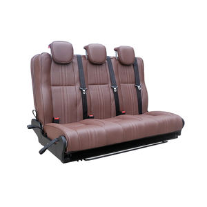 Asiento de coche de tres personas asiento trasero de autobús de lujo MPV para RV asiento de Banco plegable interior puede avanzar - Product Image 2