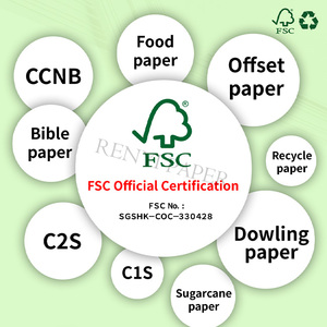 Giấy không phủ trắng cao cấp 50gsm 70gsm 90gsm màu trắng kem dùng để viết, in sách giáo khoa, văn phòng phẩm, sổ tay, giá xuất xưởng - Product Image 5