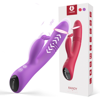 S-HANDE Vibrateur clitoridien et point G pour femme, masseur de clitoris, vibromasseur lapin, jouet sexuel pour le corps et les seins