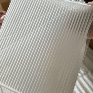 Filtre à air plissé 203x181x17mm en papier pour nettoyeur de climatiseur - Product Image 4