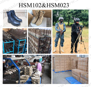 ZH,รองเท้าบู๊ทฝึกซ้อมพื้นรองเท้ายาง <span class=keywords><strong>Altama</strong></span> สีดำ,รองเท้าคอมแบทขนาด8นิ้วปี HSM102 - Product Image 6