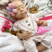 20 inç Pascale Saf Silikon Yeniden Doğmuş Bebek Bebek Oyuncak, El Boyaması Yüz Detayları, Esnek Uzuvlar, Sanat Koleksiyoncuları ve Aile Hediyesi İçin