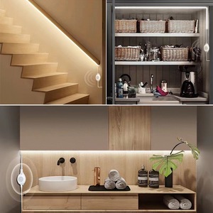 Tủ bếp LED Strip ánh sáng phòng ngủ ngày đêm chuyển đổi ánh sáng cảm biến DC 5V-24V PIR chuyển động kích hoạt thời gian chậm trễ cảm biến chuyển đổi - Product Image 4