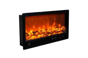 <span class=keywords><strong>Chimenea</strong></span> Eléctrica ODM con Lámpara LED, Simulación de Llama, Apta para Decoración, Mueble de TV de Madera Maciza de Estilo Europeo - Product Image 3
