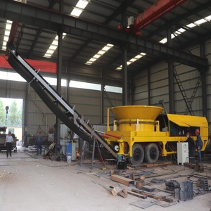 Best Seller Factory Outlet Wood <b>Chipper</b> Diesel Wood Crusher Tub Grinder - Product Image 4