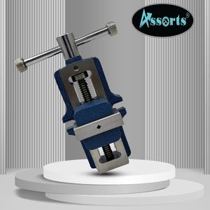 Surtido de Tornos de Banco de 2 Pulgadas (50 mm) con Mordazas de Superficie Lisa de Hierro Fundido, Grado Industrial, Base Fija, Herramienta Estacionaria - Product Image 1