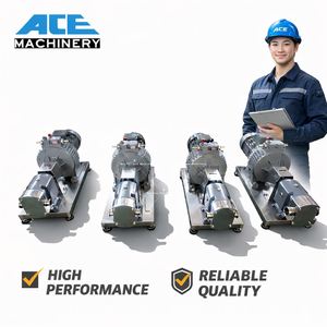 Pompe à lobes rotative sanitaire 1,5 kW pour transfert d'huile à haute viscosité et de miel, en acier inoxydable 304/316L, avec raccord Tri-Clamp CIP - Product Image 4