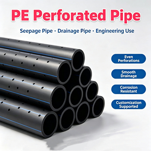 <span class=keywords><strong>Tubo</strong></span> Perforato in HDPE <span class=keywords><strong>per</strong></span> <span class=keywords><strong>Irrigazione</strong></span> <span class=keywords><strong>a</strong></span> <span class=keywords><strong>Goccia</strong></span> Sotterranea Agricola, Drenaggio Campi, Direttamente dalla Fabbrica - Product Image 2