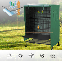 Housse de cage à oiseaux, cage à lapins, poulailler, cage à chien, parc pour animaux de compagnie, housse en tissu