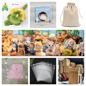 Ensemble de jouets en peluche ours personnalisables de la série Kiss Baby ODM |   Cadeau de la Saint-Valentin en coton PP ultra-doux rembourré pour soulager le stress - Product Image 4