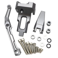 Tracer 900 / Tracer 900GT / FJ-09 2015-2020 Support de montage d'amortisseur en alliage d'aluminium CNC pour moto Yamaha