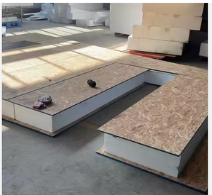 Panneaux sandwich en laine de roche <span class=keywords><strong>OSB</strong></span> pour <span class=keywords><strong>plancher</strong></span>, panneau de toiture, résistant au feu, écologique, isolation pour la construction de villas - Product Image 4