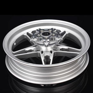 ล้อแม็กซ์อะลูมิเนียมอัลลอยด์ลายดาวห้าแฉกขนาด 12 นิ้ว สำหรับรถจักรยานยนต์ทั่วไปและรถจักรยานยนต์ไฟฟ้า - Product Image 3