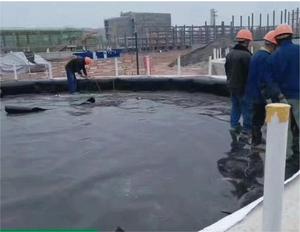1.0mm <span class=keywords><strong>HDPE</strong></span> <span class=keywords><strong>geomembrane</strong></span> tấm cho ao cá - Product Image 2