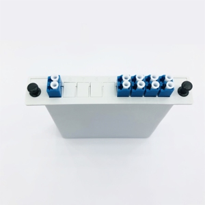 FTTH LSZH Fiber Optic <b>Cable</b> Single-Mode Dual Fiber Optical <b>Splitter</b> Cassette Module Plastic Box with LC/UPC Connector Plug - Product Image 1